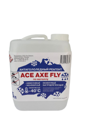 Противогололедный реагент Ace Axe-Fly жидкий по металлу (50% ацетат)