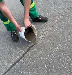 Ремонтная полимерно-акриловая смесь Carbon с  отвердителем